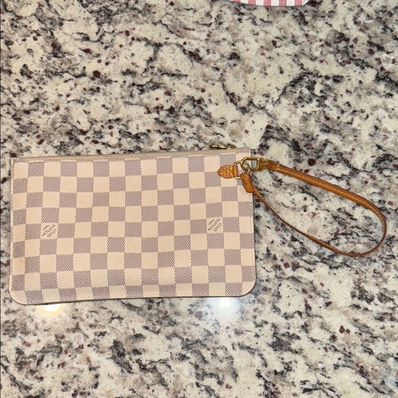 Louis Vuitton Damier Azur Clutch - Picture 1 of 11